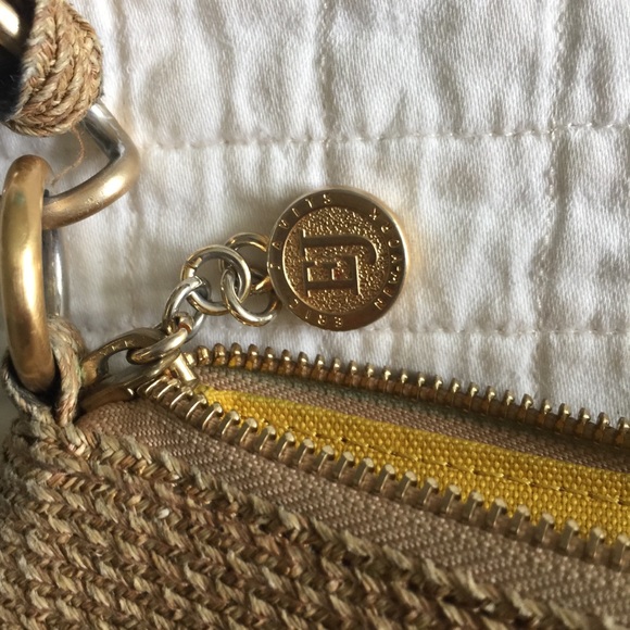 Eric Javits raffia chain link shoulder bag - Picture 14 of 14